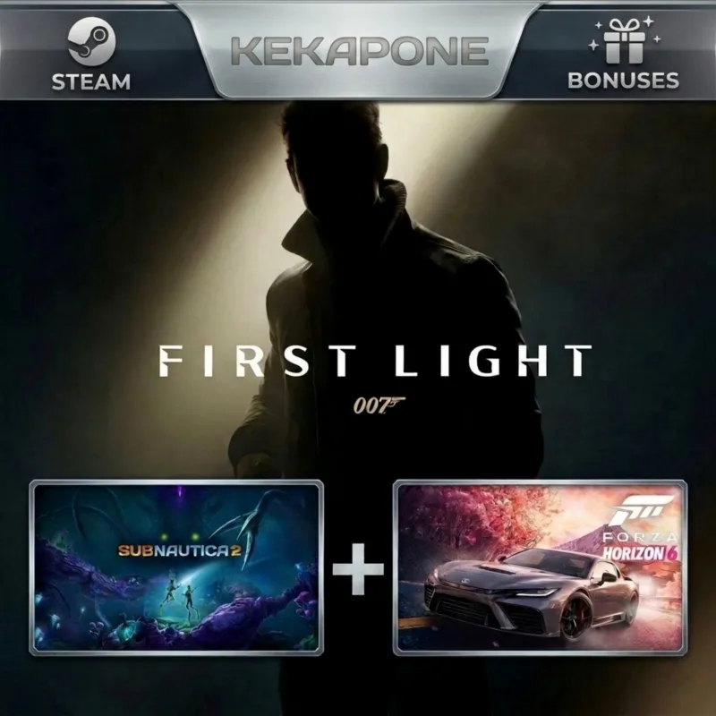 007 First Light Deluxe, Forza Horizon 6 и Subnautica 2 на общем офлайн-аккаунте Steam