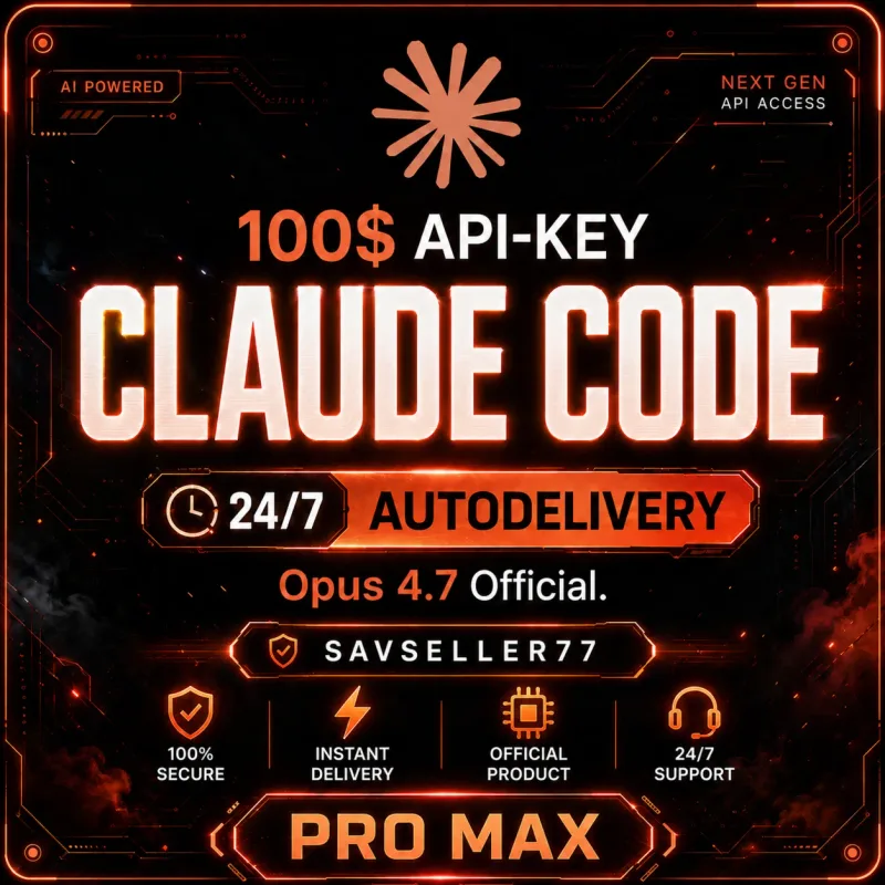 Claude API — ключ с балансом 100 USD через стороннего провайдера