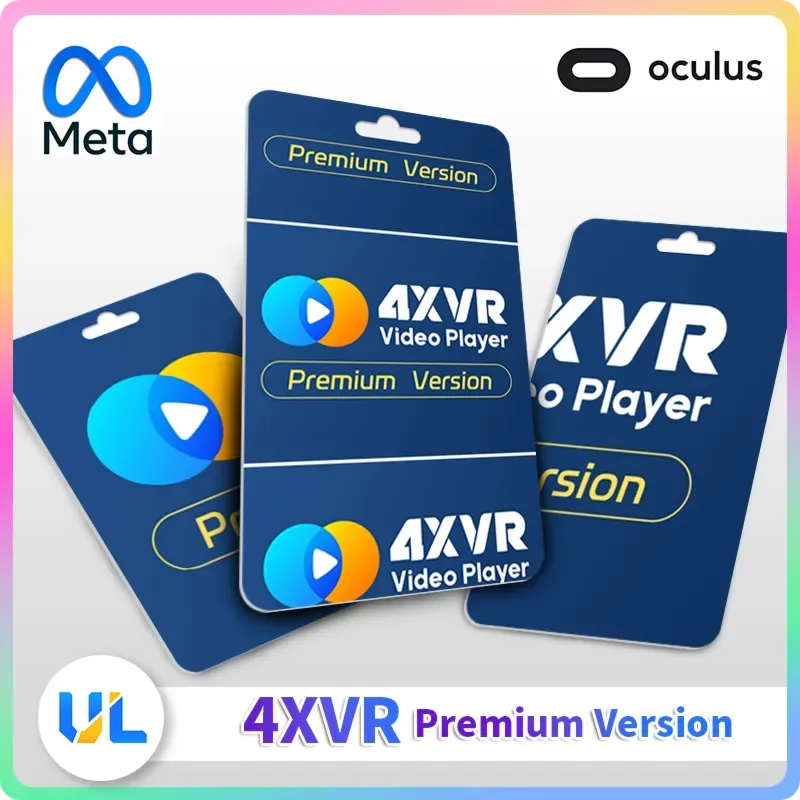 4XVR Video Player Premium — ключ для гарнитуры Meta Quest (Oculus)