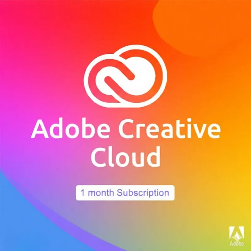 Adobe Creative Cloud Pro — подписка на 1 месяц