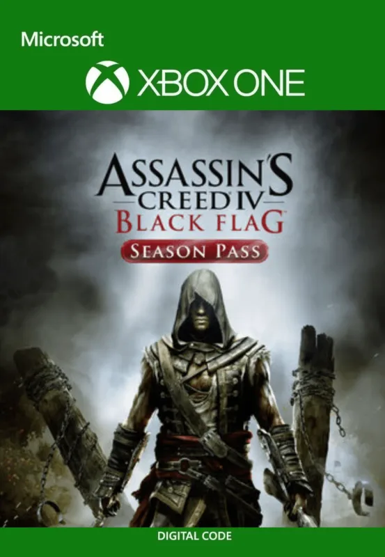 Assassin's Creed IV Black Flag Season Pass — цифровой код для Xbox One и Series X|S