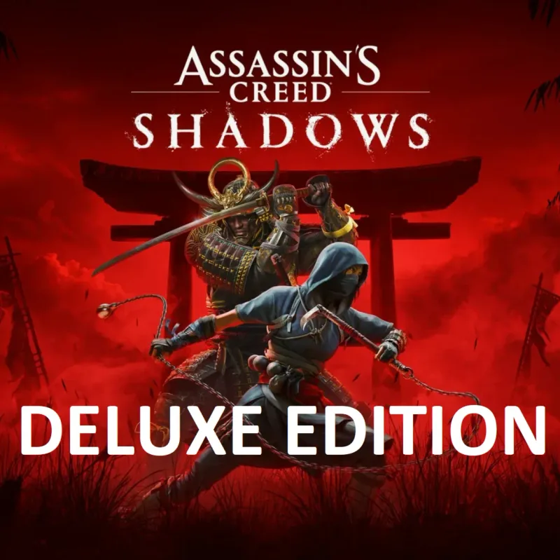 Assassin's Creed Shadows Deluxe с DLC — оффлайн-аккаунт Steam