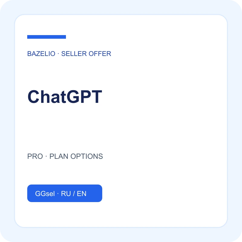 ChatGPT — PRO · PLAN OPTIONS