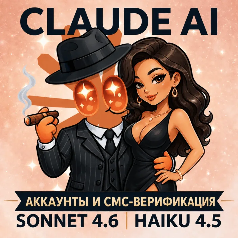 Claude AI — верифицированный по SMS аккаунт на бесплатном плане