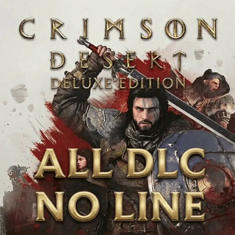 Crimson Desert Deluxe Edition со всеми DLC — оффлайн-активация Steam