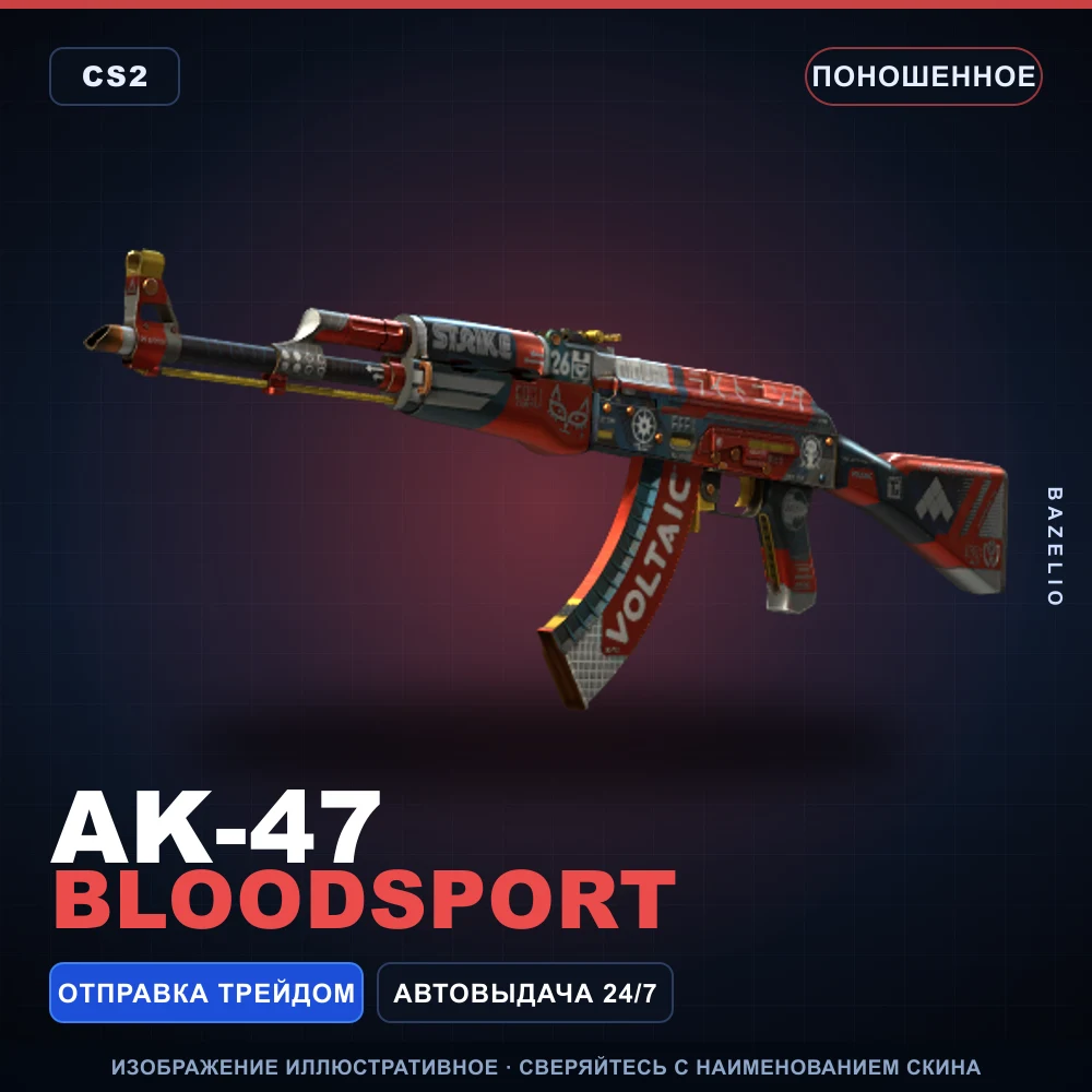 AK-47 | Bloodsport | Well-Worn