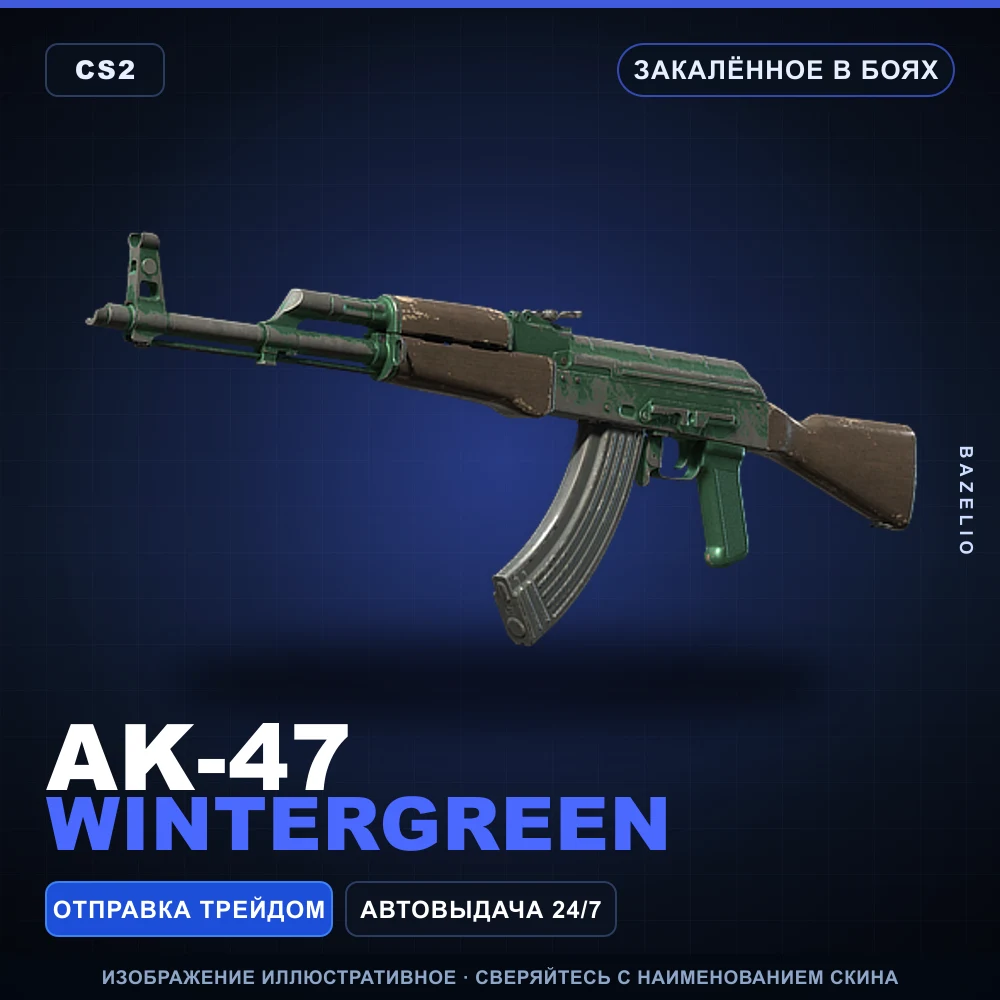 AK-47 | Wintergreen | Закаленное в боях