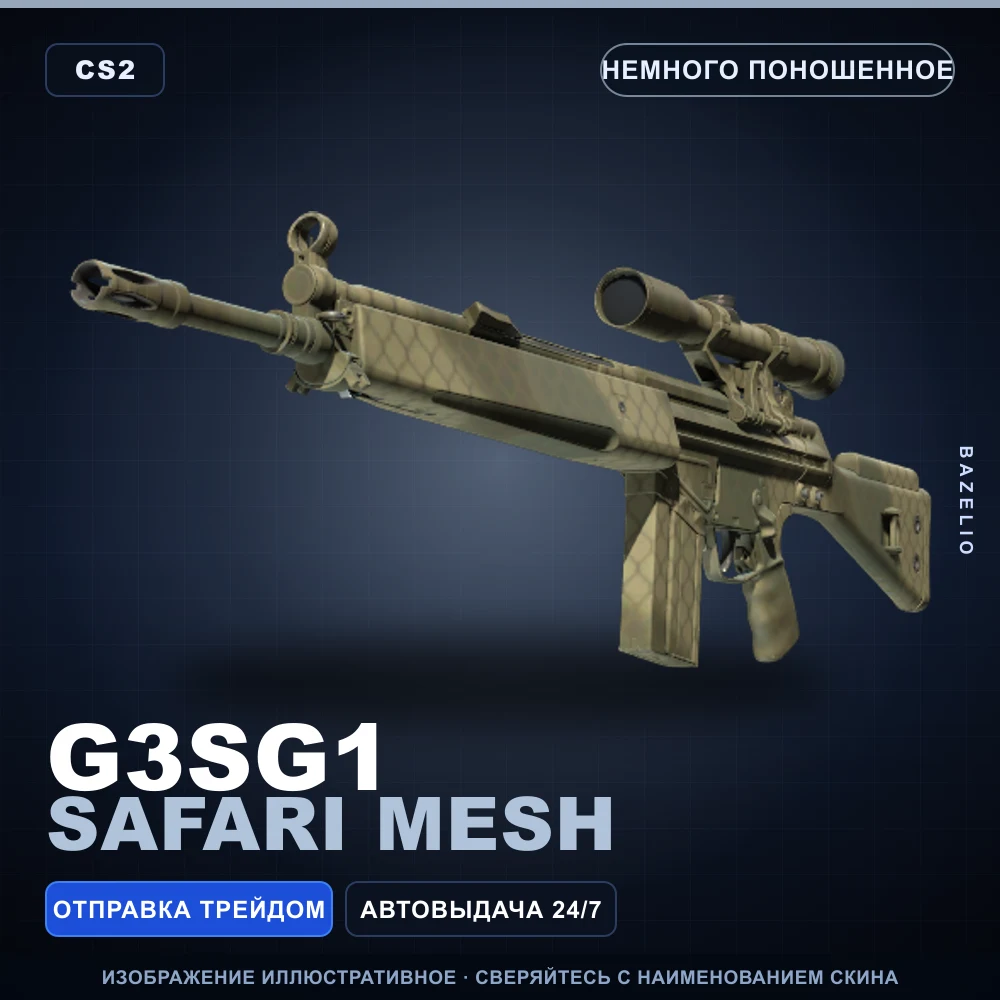 G3SG1 | Safari Mesh | Немного поношенное