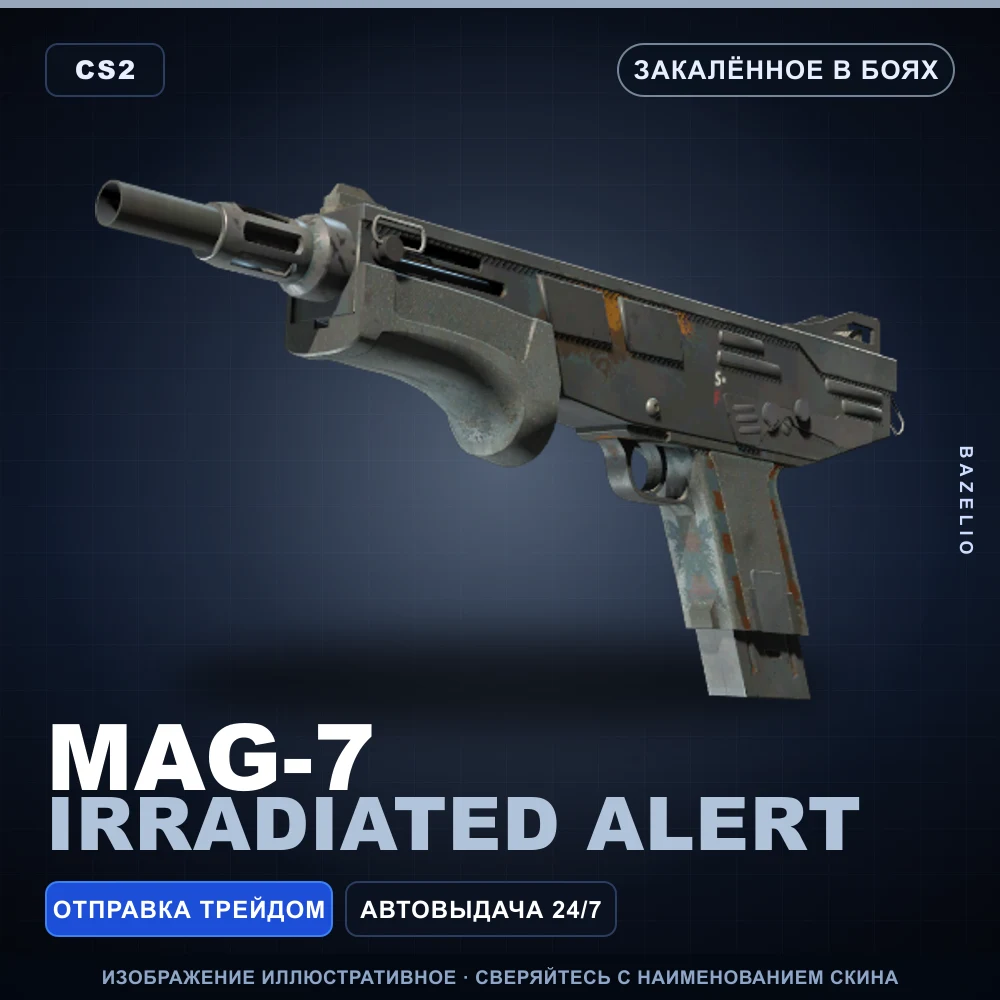 MAG-7 | Irradiated Alert | Battle-Scarred