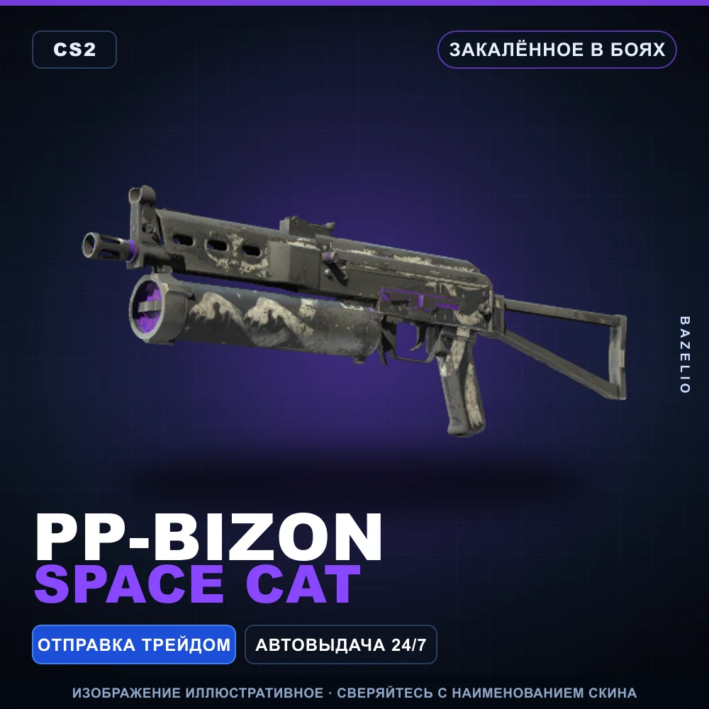 PP-Bizon | Space Cat | Закаленное в боях