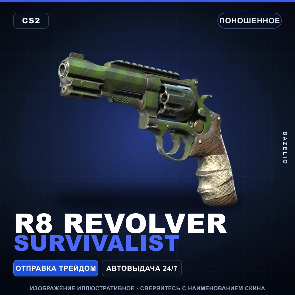 R8 Revolver | Survivalist | Well-Worn