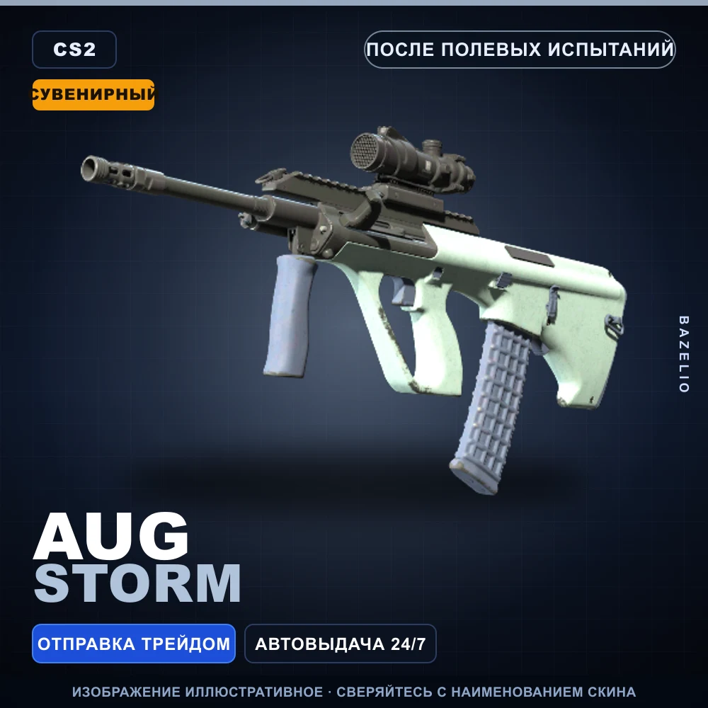 Сувенирный AUG | Storm | После полевых испытаний