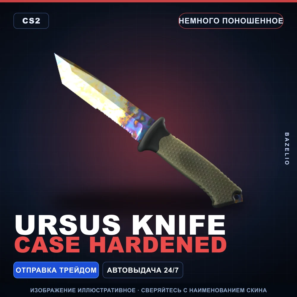 Ursus Knife | Case Hardened | Minimal Wear