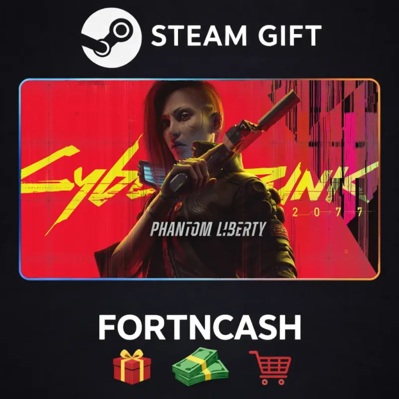 Cyberpunk 2077 с дополнением Phantom Liberty — подарок Steam для РФ и СНГ