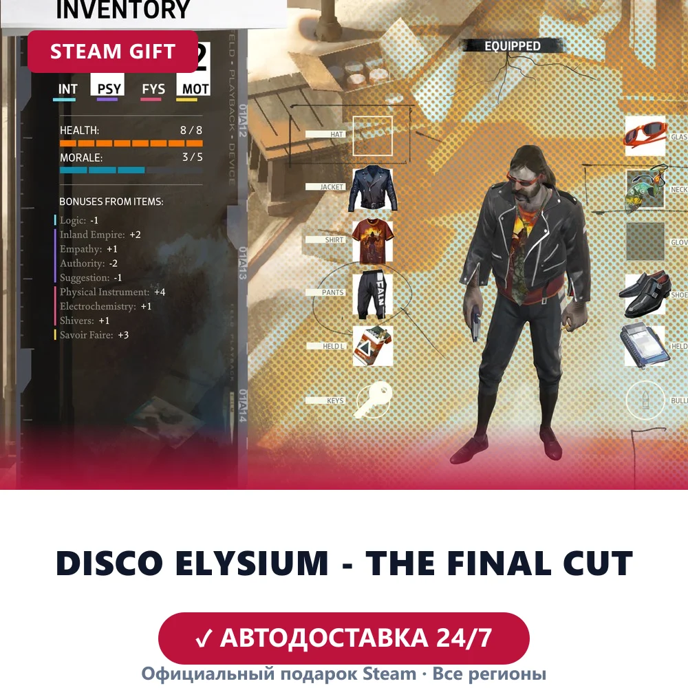 Disco Elysium - The Final Cut (Steam Gift)