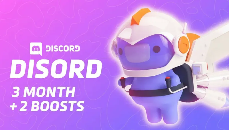 Discord Nitro на 3 месяца — ссылка триал-активации с двумя бустами