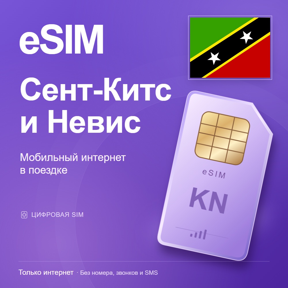 eSIM Сент-Китс и Невис