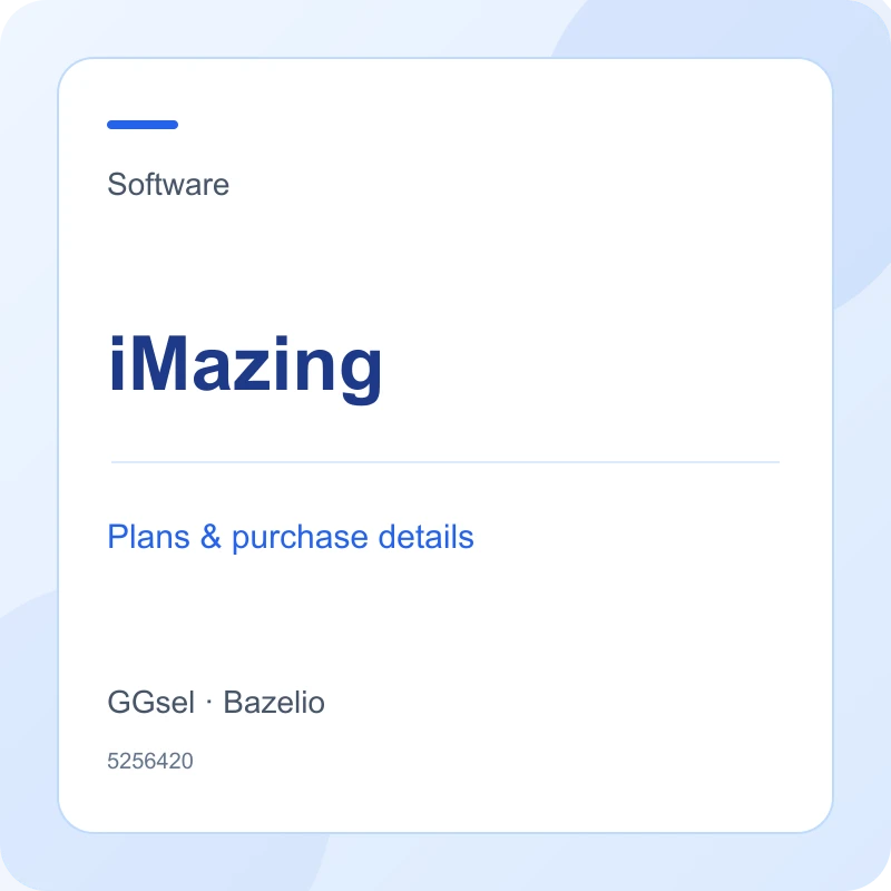 iMazing