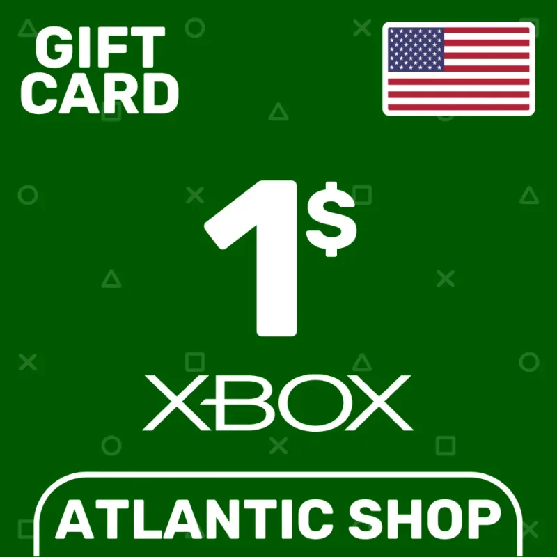 Карта пополнения Xbox 1 USD — регион США