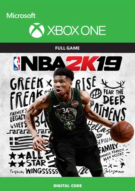 NBA 2K19 — цифровой код активации для Xbox One и Series