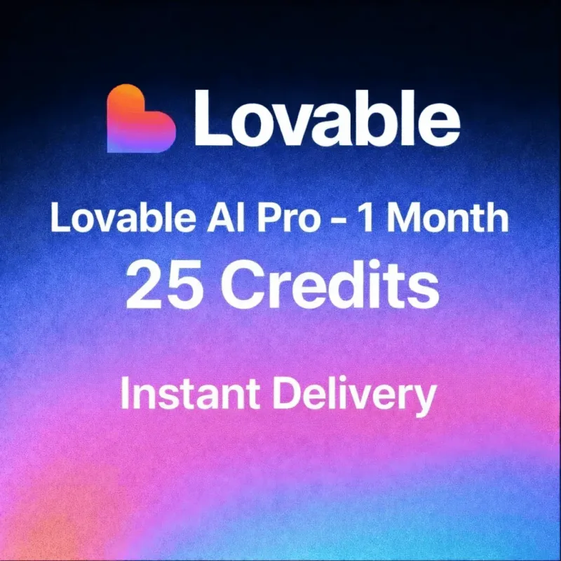 Lovable AI Pro — доступ на 1 месяц