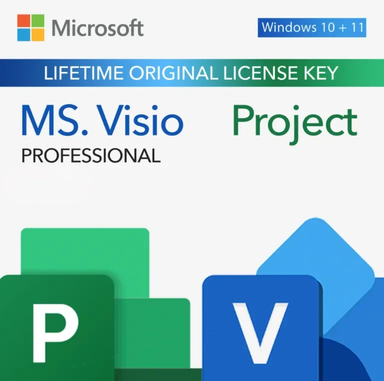 Microsoft Visio и Project 2019–2024 Pro — ключи активации