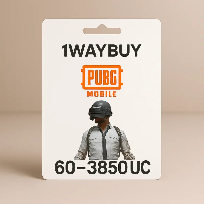 PUBG Mobile UC — код пополнения от 60 до 3850 UC