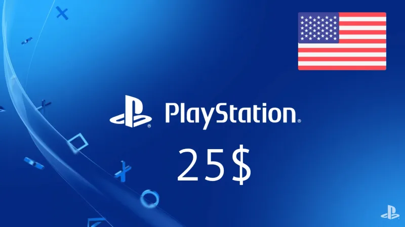 Код пополнения PlayStation Network на 25$ для аккаунта региона США