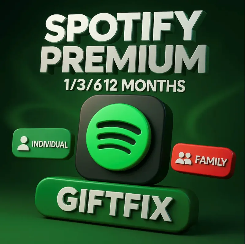 Spotify Premium — подписка на музыку без рекламы на 1–12 месяцев