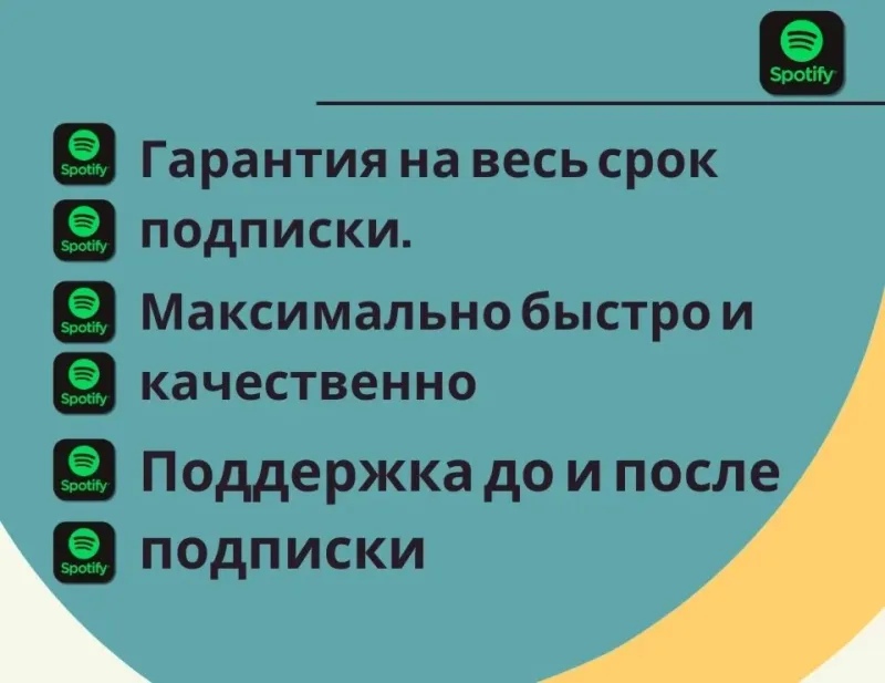 Spotify Premium и Duo — подписка на музыку на ваш аккаунт