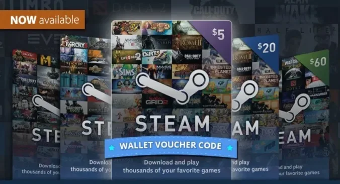 Steam Wallet Gift Card на 0,33 USD — код пополнения кошелька Steam