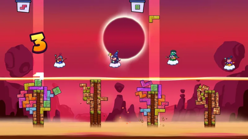 Tricky Towers — игра Steam подарком для России