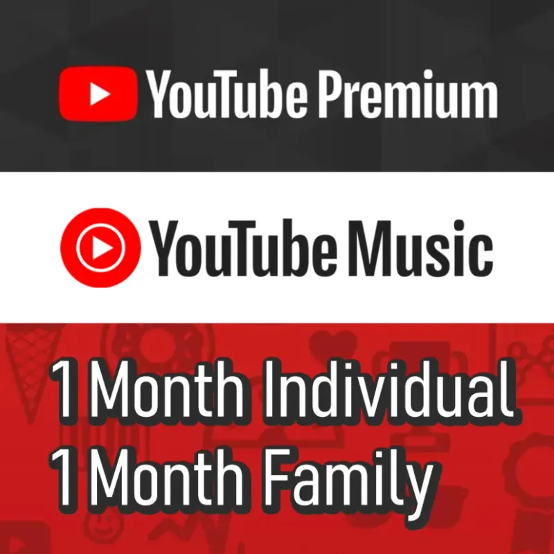 YouTube Premium Family — оформление подписки на 1 месяц на вашем аккаунте
